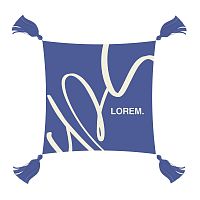 Подушка на заказ Capo, акрил