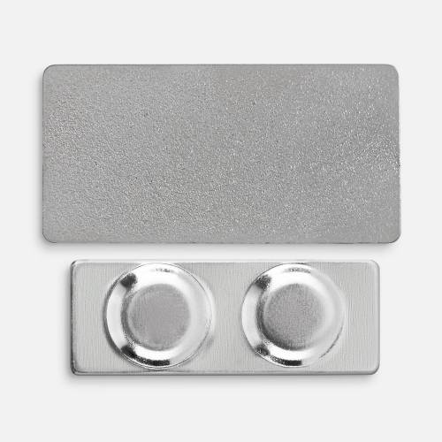 Значок Magnet Matto, серебристый глянцевый фото 4