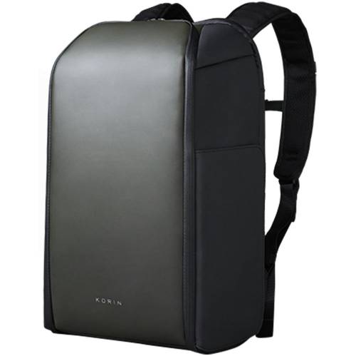 Рюкзак FlipPack, черный с зеленым фото 3