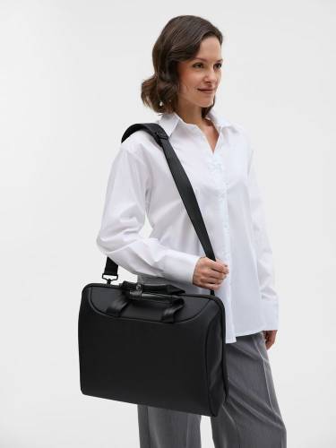 Сумка для ноутбука Storax, черная фото 13 Сумка для ноутбука Storax, черная фото 13