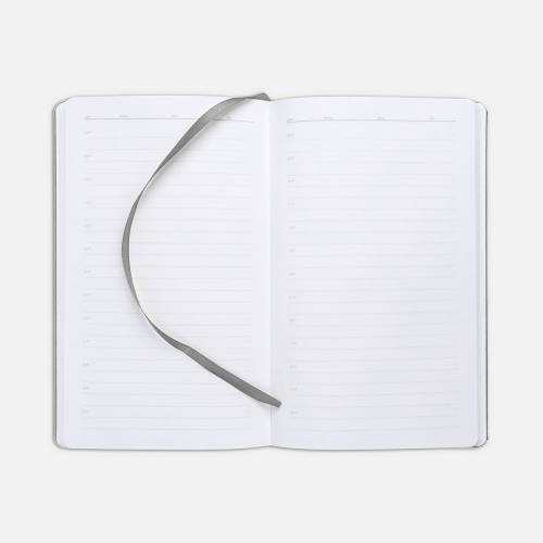 Ежедневник Nova, недатированный, серый фото 7