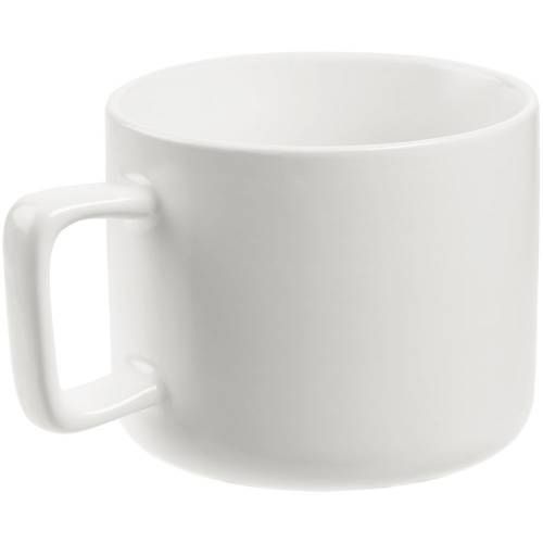 Чашка Jumbo, матовая, белая фото 3