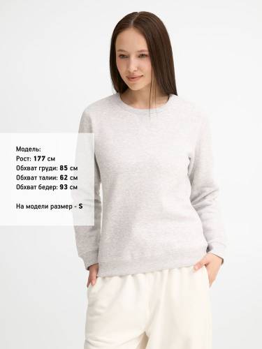Толстовка женская Sully Women, светло-серый меланж фото 5