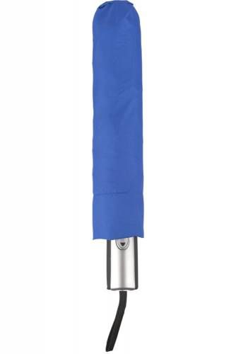 Зонт складной Fiber, ярко-синий фото 5
