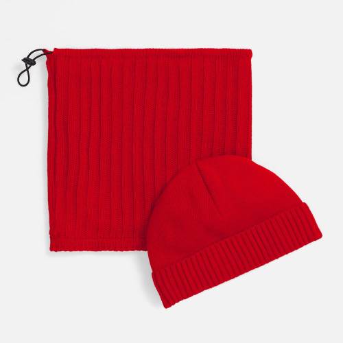 Шапка ComFleece, красная фото 4