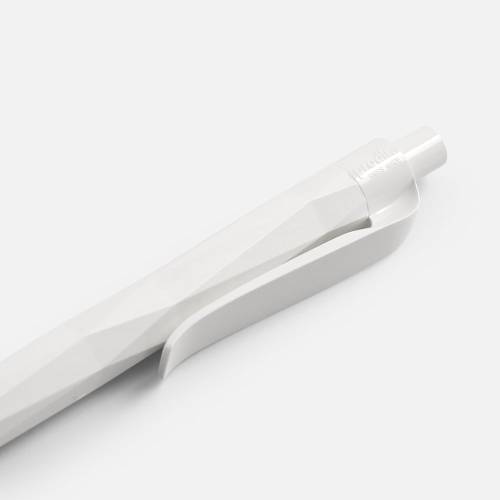 Ручка шариковая Prodir QS20 PMP-P, белая фото 6