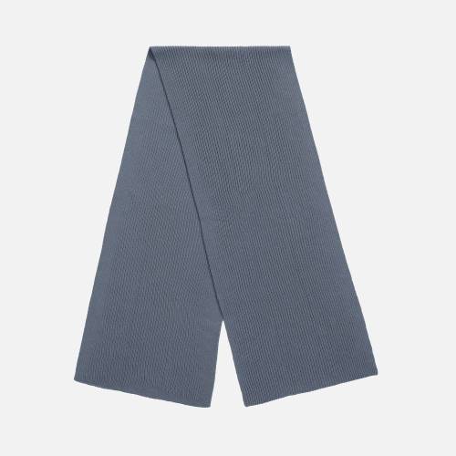 Шарф Nobilis Mono, серый (стальной) фото 2 Шарф Nobilis Mono, серый (стальной) фото 2