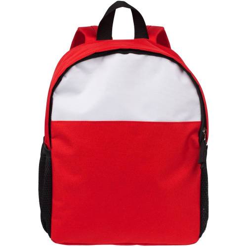 Детский рюкзак Comfit, белый с красным фото 3