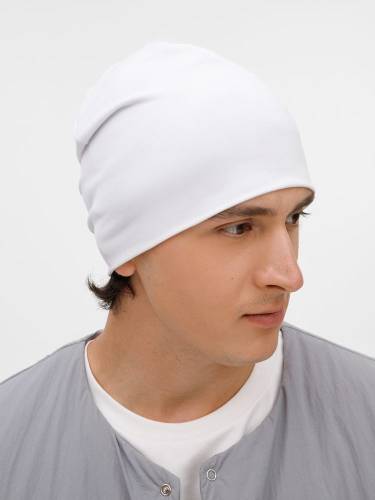 Шапка Senti, белая фото 5 Шапка Senti, белая фото 5