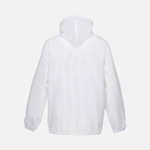 Ветровка унисекс Shield, белая фото 3