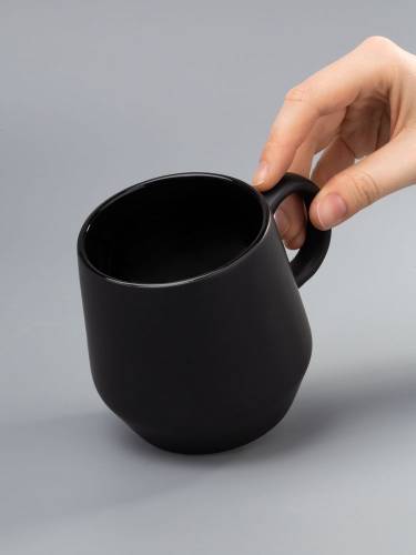 Кружка Tubbi, черная фото 7