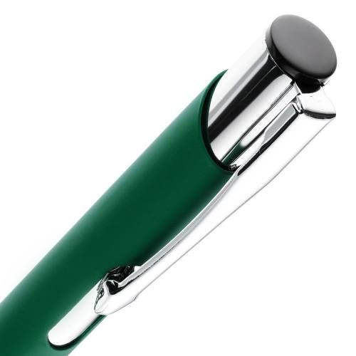 Ручка шариковая Keskus Soft Touch, зеленая фото 5