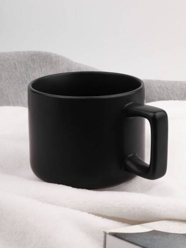 Чашка Jumbo в коробке матовая, черная фото 6 Чашка Jumbo в коробке матовая, черная фото 6