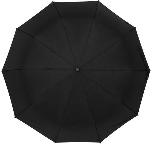 Зонт складной Easy Close, черный фото 3