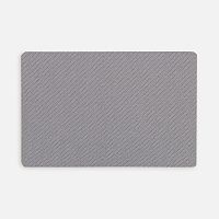 Наклейка тканевая Lunga, L, серая