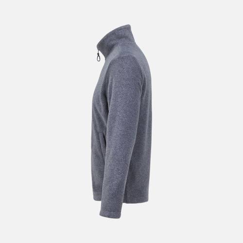 Куртка флисовая унисекс Nitro, серый меланж фото 4