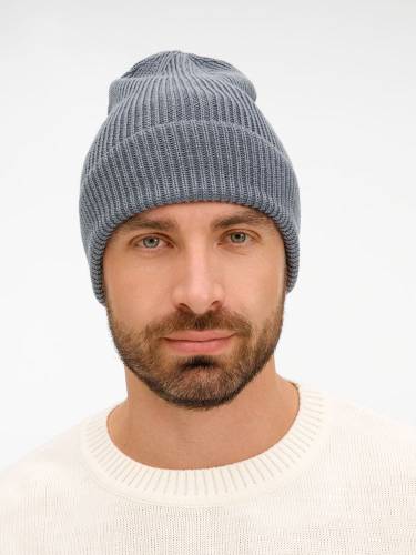 Шапка Nobilis Mono, серая (стальная) фото 5 Шапка Nobilis Mono, серая (стальная) фото 5