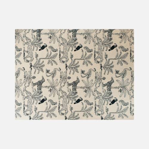 Плед Savanna, белый с синим фото 3 Плед Savanna, белый с синим фото 3