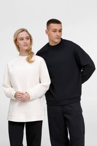 Свитшот унисекс Sinkopa, молочно-белый фото 14 Свитшот унисекс Sinkopa, молочно-белый фото 14