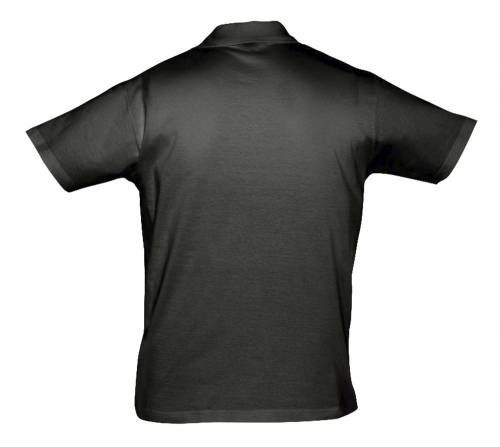 Рубашка поло мужская Prescott Men 170, черная фото 3