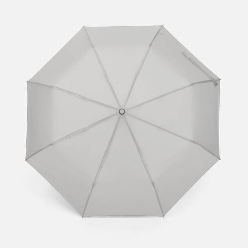 Зонт складной Cloudex, светло-серый фото 3