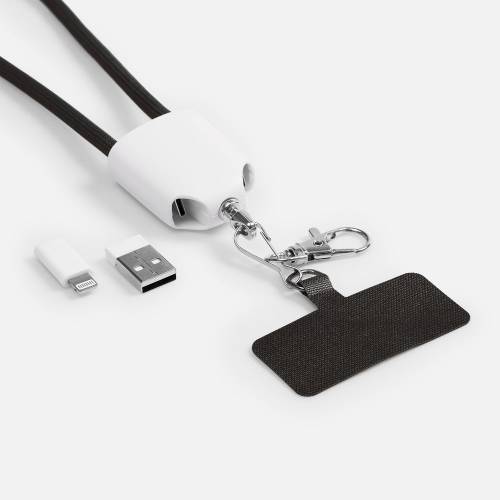 Кабель-ланьярд energyFlex Pro, черный фото 7