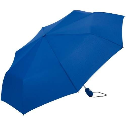 Зонт складной AOC, синий фото 2