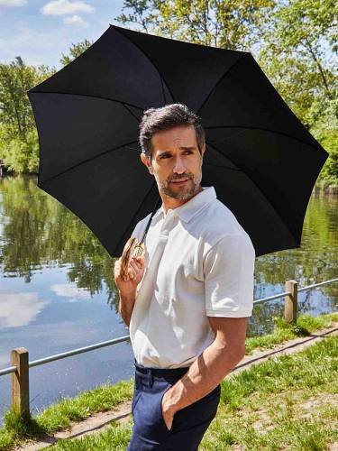 Зонт-трость Commissioner, черный фото 3