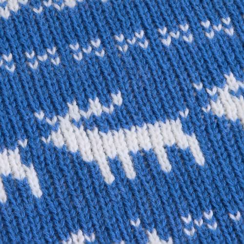 Плед Holidale, синий с молочным фото 8 Плед Holidale, синий с молочным фото 8