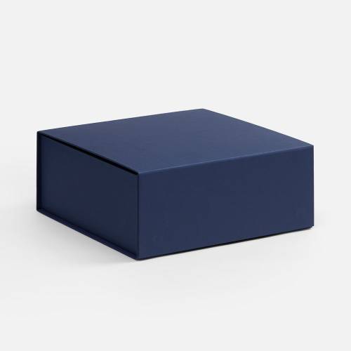 Коробка складная Quadra Fold, темно-синяя фото 2