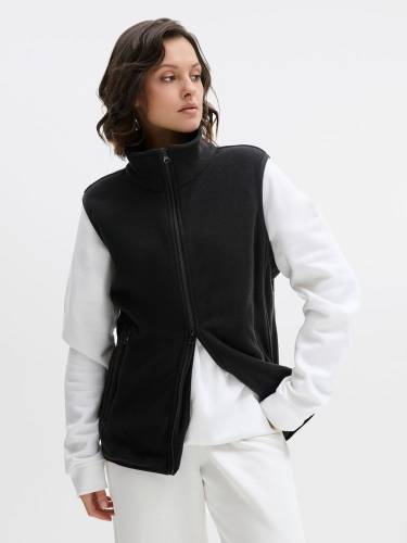 Жилет флисовый унисекс Ben Mac, черный фото 12