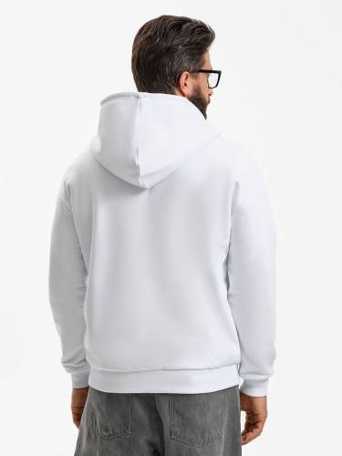 Толстовка унисекс оверсайз Sartoro, белая фото 9