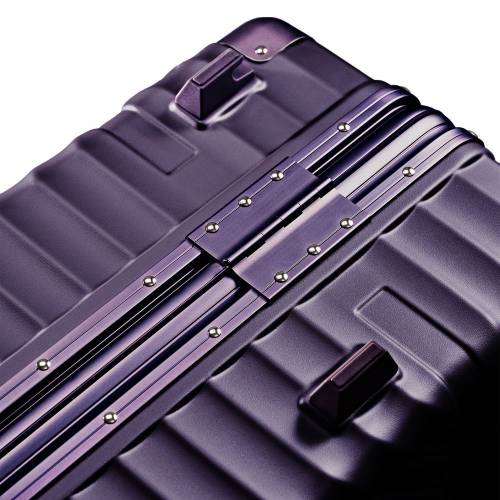 Чемодан Aluminum Frame PC Luggage V1, фиолетовый фото 7