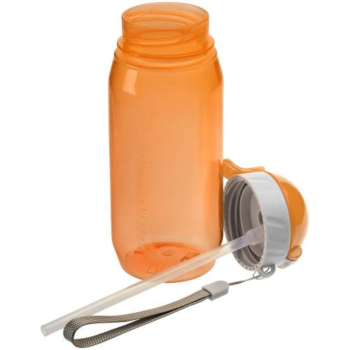 Бутылка для воды Aquarius, оранжевая фото 5
