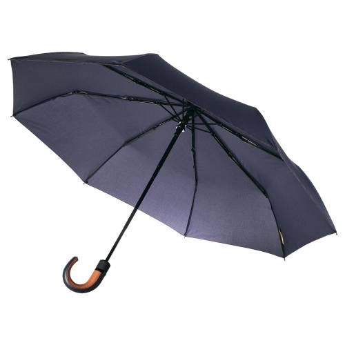 Складной зонт Palermo, темно-синий фото 2