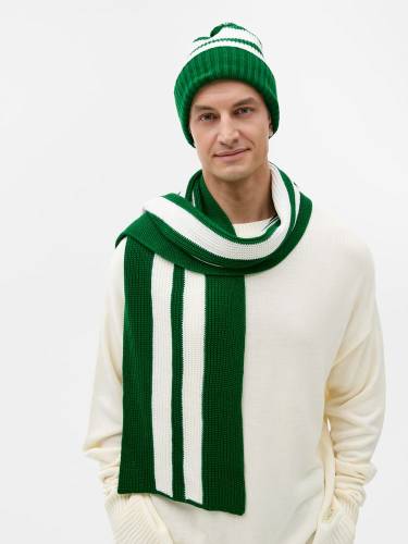 Шарф Winwear, темно-зеленый (глубокий зеленый) фото 9