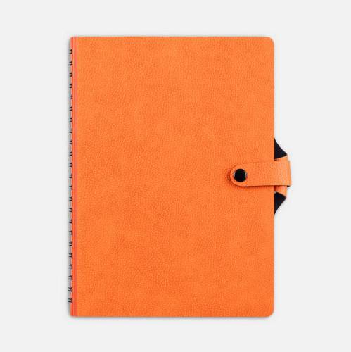 Ежедневник Strep Front на заказ, недатированный, оранжевый