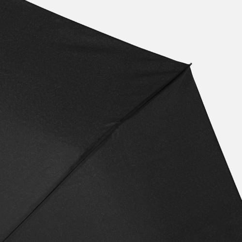 Зонт складной Hooklook, черный фото 9