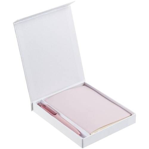 Коробка Shade под блокнот и ручку, белая фото 2