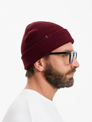 Шапка Ribelle, темно-красная (винная) фото 8