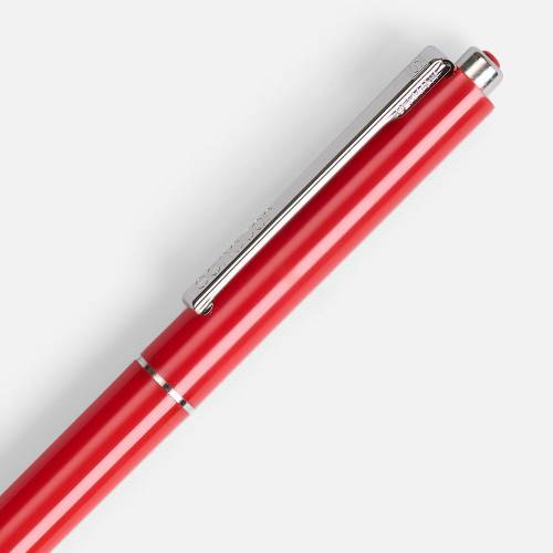 Ручка шариковая Senator Point, ver.2, красная фото 4