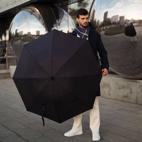 Зонт-трость Executive, черный фото 8