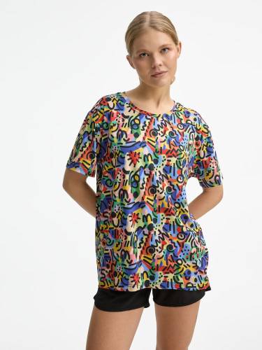 Футболка унисекс Senti с полной запечаткой на заказ фото 13