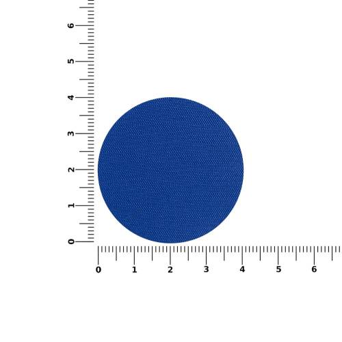 Наклейка тканевая Lunga Round, M, синяя фото 4