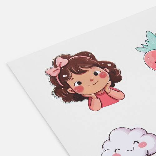 Стикерпак бумажный Thematik, для девочек фото 3