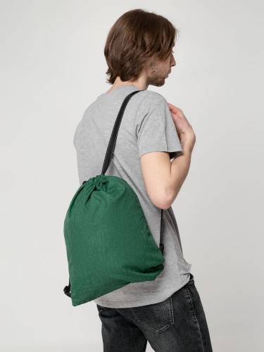 Рюкзак-мешок Melango, зеленый фото 6