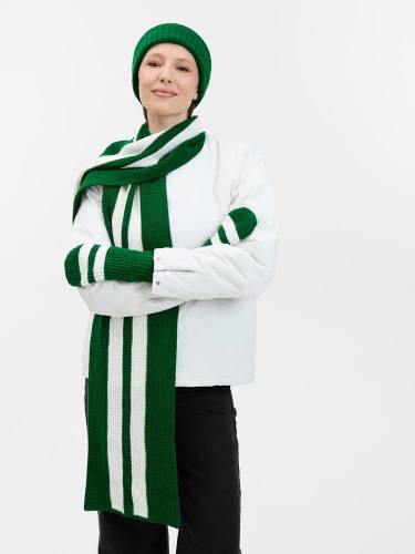 Шарф Winwear, темно-зеленый (глубокий зеленый) фото 8