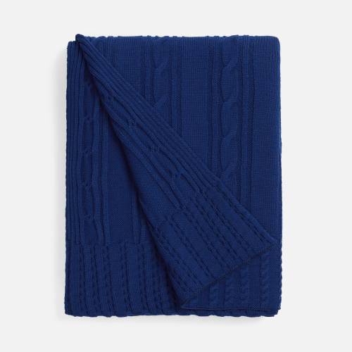 Плед Remitti, темно-синий (кобальт) фото 2