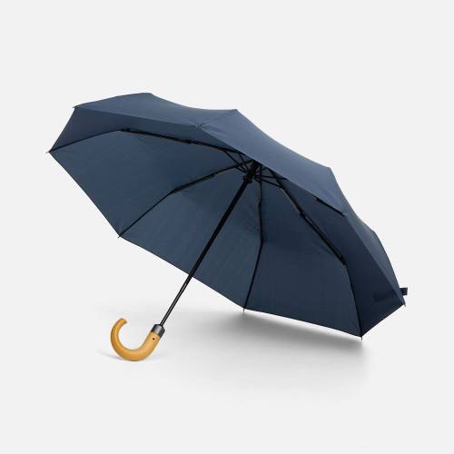 Зонт складной Classic, темно-синий