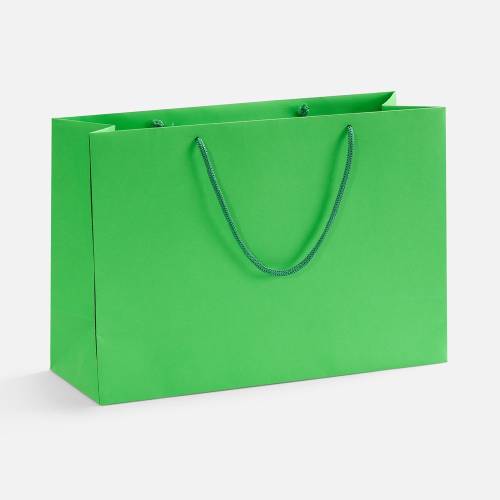 Пакет бумажный Ample Thin M, светло-зеленый фото 2 Пакет бумажный Ample Thin M, светло-зеленый фото 2